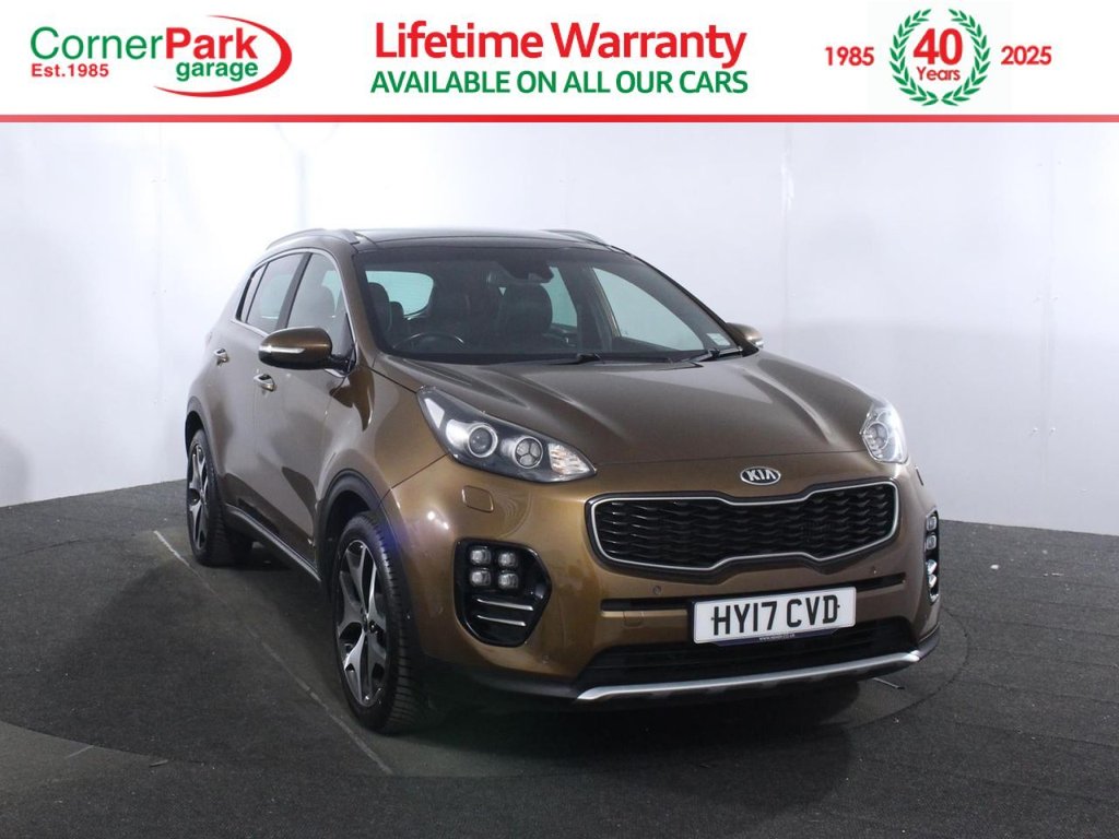 USED 2017 17 KIA SPORTAGE 2.0 CRDi GT-Line S SUV 5dr Diesel Auto AWD Euro 6 (182 bhp) 