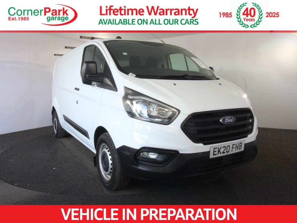 USED 2020 20 FORD TRANSIT CUSTOM 2.0 320 EcoBlue Leader Panel Van 5dr Diesel Manual L2 H1 Euro 6 (s/s) (130 ps) PLUS VAT