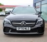 USED 2020 70 MERCEDES-BENZ C-CLASS 2.0 C300d AMG Line Edition (Premium) Saloon 4dr Diesel G-Tronic+ Euro 6 (s/s) (245 ps) Obsidian Black Metallic (&pound;685 option), Full Black Leather Interior, AMG Alloys, Heated Seats, 12.3in Digital Instrument Display, Smart Phone Integration, Apple CarPlay, Parking Camera, Active Park Assist, Ambient Lighting, Dynamic LED Headlights, Comand Satellite Navigation, Auto Dimming Mirrors, Wireless Phone Charging, Dynamic Select, DAB Radio, Android Auto, Cruise Control, Tyre Pressure Monitor, Road Sign Recognition, Electric Folding Mirrors, Two Zone Automatic Climate Control, 2 Keys