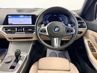 USED 2019 69 BMW 3 SERIES 330e 12kWh M-SPORT PLUG-IN HYBRID AUTO 292 BHP + SAT NAV + HEATED LEATHER SIX MONTH WARRANTY MAY 2027 MOT