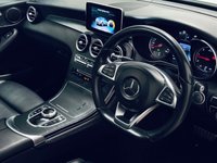 USED 2017 17 MERCEDES-BENZ GLC 2.1 GLC250d AMG Line (Premium) Coupe 5dr Diesel G-Tronic 4MATIC Euro 6 (s/s) (204 ps) Polar White | Black Interior | Glass Sunroof | Night Pack | Reverse Camera | Bluetooth Media | Ambient Lighting | Privacy Glass | ULEZ OK
