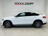 USED 2017 17 MERCEDES-BENZ GLC 2.1 GLC250d AMG Line (Premium) Coupe 5dr Diesel G-Tronic 4MATIC Euro 6 (s/s) (204 ps) Polar White | Black Interior | Glass Sunroof | Night Pack | Reverse Camera | Bluetooth Media | Ambient Lighting | Privacy Glass | ULEZ OK