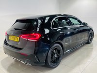 USED 2020 20 MERCEDES-BENZ A-CLASS 1.3 A180 AMG Line (Premium 2) Hatchback 5dr Petrol 7G-DCT Euro 6 (s/s) (136 ps) Cosmos Black | Ambient Lighting | Apple CarPlay | Widescreen | Heated Seats | Privacy Glass | ULEZ OK