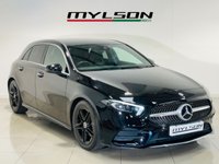USED 2020 20 MERCEDES-BENZ A-CLASS 1.3 A180 AMG Line (Premium 2) Hatchback 5dr Petrol 7G-DCT Euro 6 (s/s) (136 ps) Cosmos Black | Ambient Lighting | Apple CarPlay | Widescreen | Heated Seats | Privacy Glass | ULEZ OK