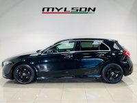 USED 2020 20 MERCEDES-BENZ A-CLASS 1.3 A180 AMG Line (Premium 2) Hatchback 5dr Petrol 7G-DCT Euro 6 (s/s) (136 ps) Cosmos Black | Ambient Lighting | Apple CarPlay | Widescreen | Heated Seats | Privacy Glass | ULEZ OK