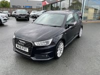 USED 2016 16 AUDI A1 1.6 TDI S line Sportback 5dr Diesel Manual Euro 6 (s/s) (116 ps) Air Con DAB Heated Mirrors