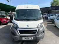 USED 2017 17 PEUGEOT BOXER 2.0 BlueHDi 335 Professional Panel Van 5dr Diesel Manual L3 H2 Euro 6 (130 ps) DRIVER ARMREST, REAR PARKING SENSOR