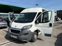USED 2017 17 PEUGEOT BOXER 2.0 BlueHDi 335 Professional Panel Van 5dr Diesel Manual L3 H2 Euro 6 (130 ps) DRIVER ARMREST, REAR PARKING SENSOR