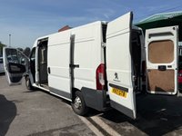 USED 2017 17 PEUGEOT BOXER 2.0 BlueHDi 335 Professional Panel Van 5dr Diesel Manual L3 H2 Euro 6 (130 ps) DRIVER ARMREST, REAR PARKING SENSOR