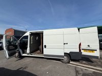 USED 2017 17 PEUGEOT BOXER 2.0 BlueHDi 335 Professional Panel Van 5dr Diesel Manual L3 H2 Euro 6 (130 ps) DRIVER ARMREST, REAR PARKING SENSOR