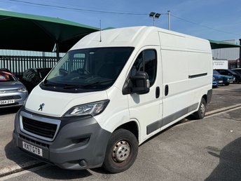 2017 PEUGEOT BOXER 2.0 BlueHDi 335 Professional Panel Van 5dr Diesel Manual L3 H2 Euro 6 (130 ps) &pound;4995.00