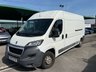 USED 2017 17 PEUGEOT BOXER 2.0 BlueHDi 335 Professional Panel Van 5dr Diesel Manual L3 H2 Euro 6 (130 ps) DRIVER ARMREST, REAR PARKING SENSOR