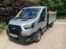 USED 2021 21 FORD TRANSIT 2.0 350 EcoBlue Leader Drop Side 2dr Diesel Manual RWD L4 Euro 6 (s/s) (130 ps) A/C, TAIL LIFT, CAMBELT CHANGED