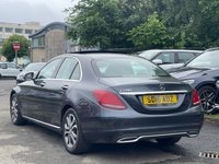 USED 2016 16 MERCEDES-BENZ C-CLASS 2.0 C200 Sport (Premium) Saloon 4dr Petrol 7G-Tronic+ Euro 6 (s/s) (184 ps) 