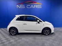 USED 2014 14 FIAT 500 0.9 TwinAir S Hatchback 3dr Petrol Manual Euro 6 (s/s) (105 ps) Full service history Low tax Low insurance cost Air con Electric windows SunroofStop start feature 12 months MOT