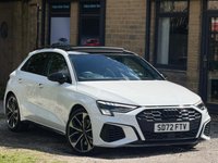USED 2022 72 AUDI S3 2.0 TFSI Vorsprung Sportback S Tronic quattro Euro 6 (s/s) 5dr #PANROOF+HUD+LOADED#