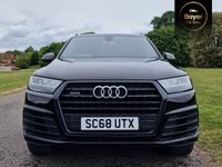 USED 2019 68 AUDI Q7 3.0 TDI V6 50 Black Edition SUV 5dr Diesel Tiptronic quattro Euro 6 (s/s) (286 ps) FINANCE AVAILABLE
