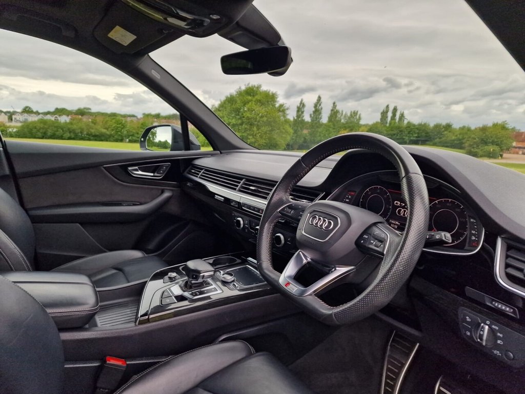 USED 2019 68 AUDI Q7 3.0 TDI V6 50 Black Edition SUV 5dr Diesel Tiptronic quattro Euro 6 (s/s) (286 ps) FINANCE AVAILABLE