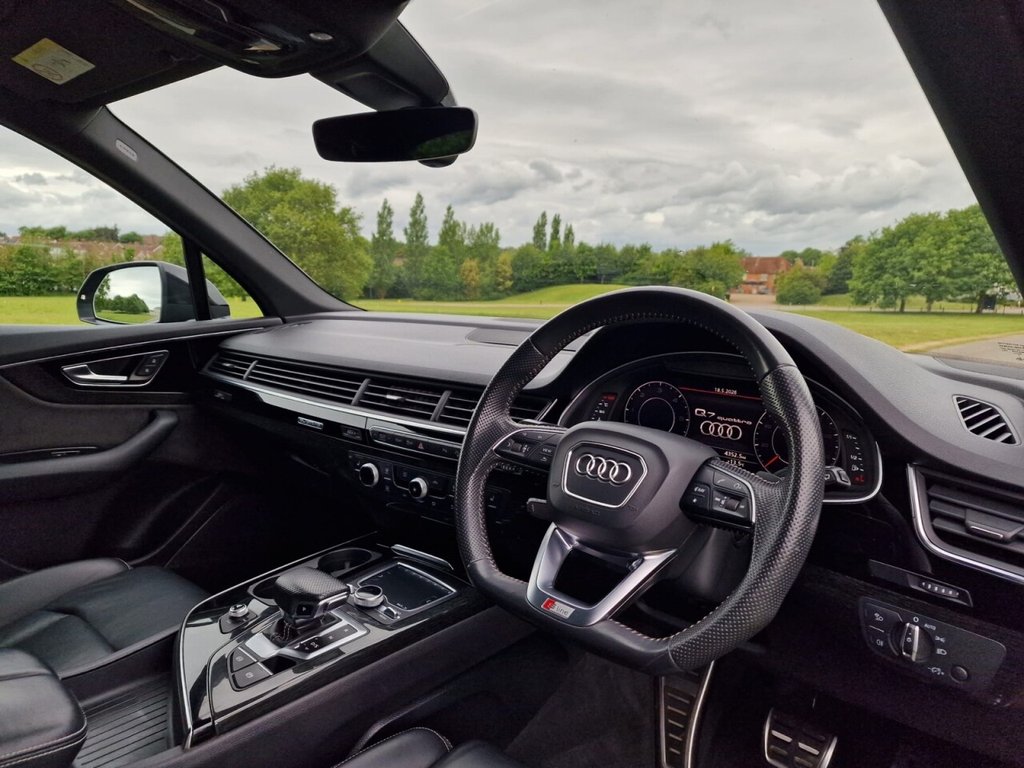 USED 2019 68 AUDI Q7 3.0 TDI V6 50 Black Edition SUV 5dr Diesel Tiptronic quattro Euro 6 (s/s) (286 ps) FINANCE AVAILABLE