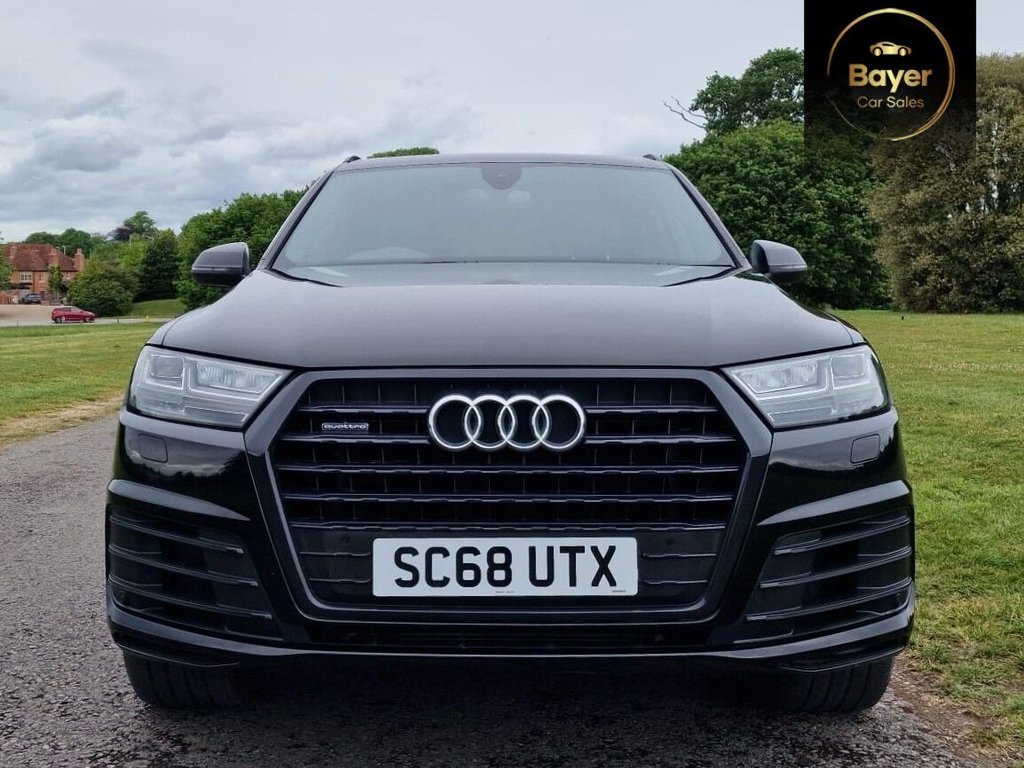 USED 2019 68 AUDI Q7 3.0 TDI V6 50 Black Edition SUV 5dr Diesel Tiptronic quattro Euro 6 (s/s) (286 ps) FINANCE AVAILABLE