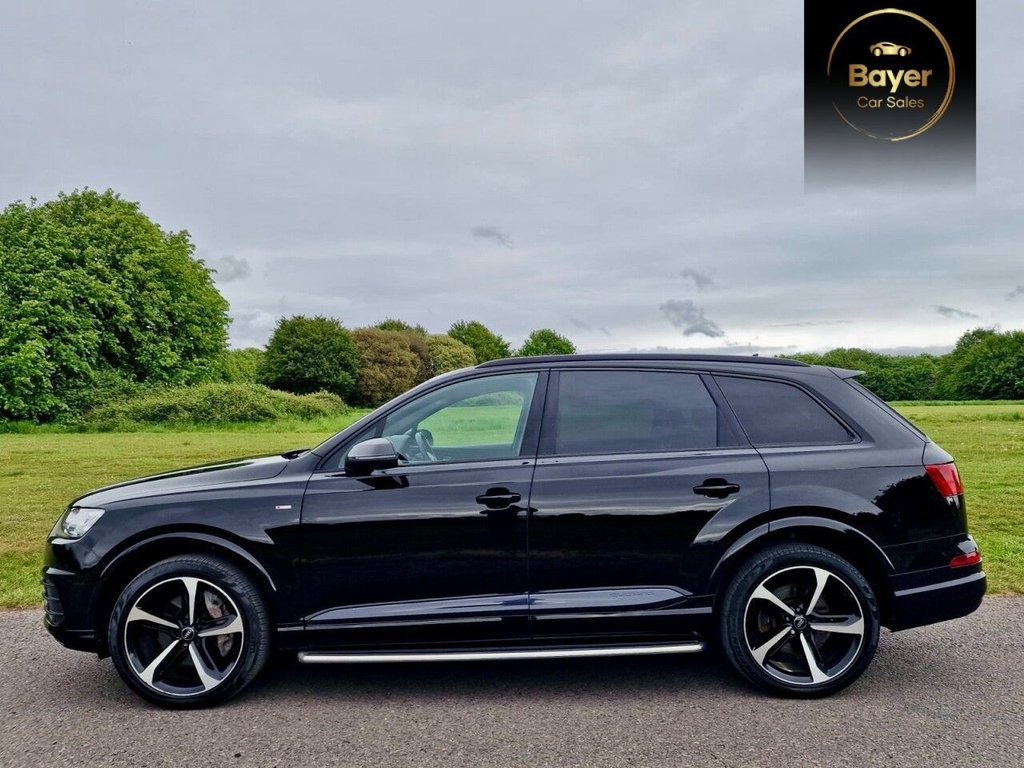 USED 2019 68 AUDI Q7 3.0 TDI V6 50 Black Edition SUV 5dr Diesel Tiptronic quattro Euro 6 (s/s) (286 ps) FINANCE AVAILABLE