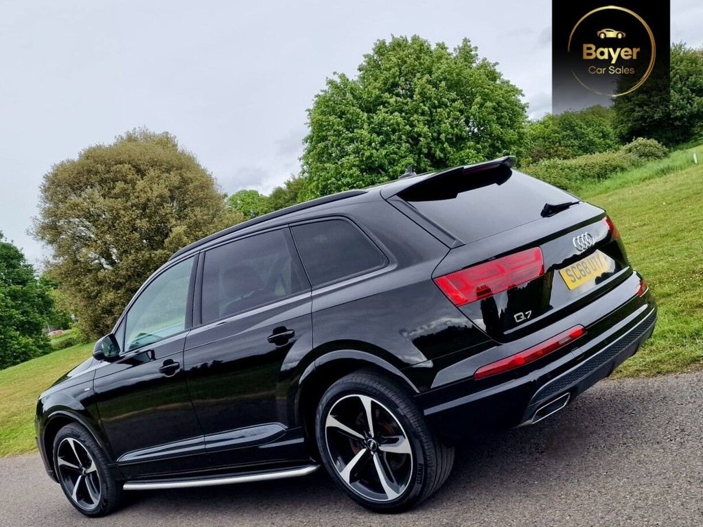 USED 2019 68 AUDI Q7 3.0 TDI V6 50 Black Edition SUV 5dr Diesel Tiptronic quattro Euro 6 (s/s) (286 ps) FINANCE AVAILABLE