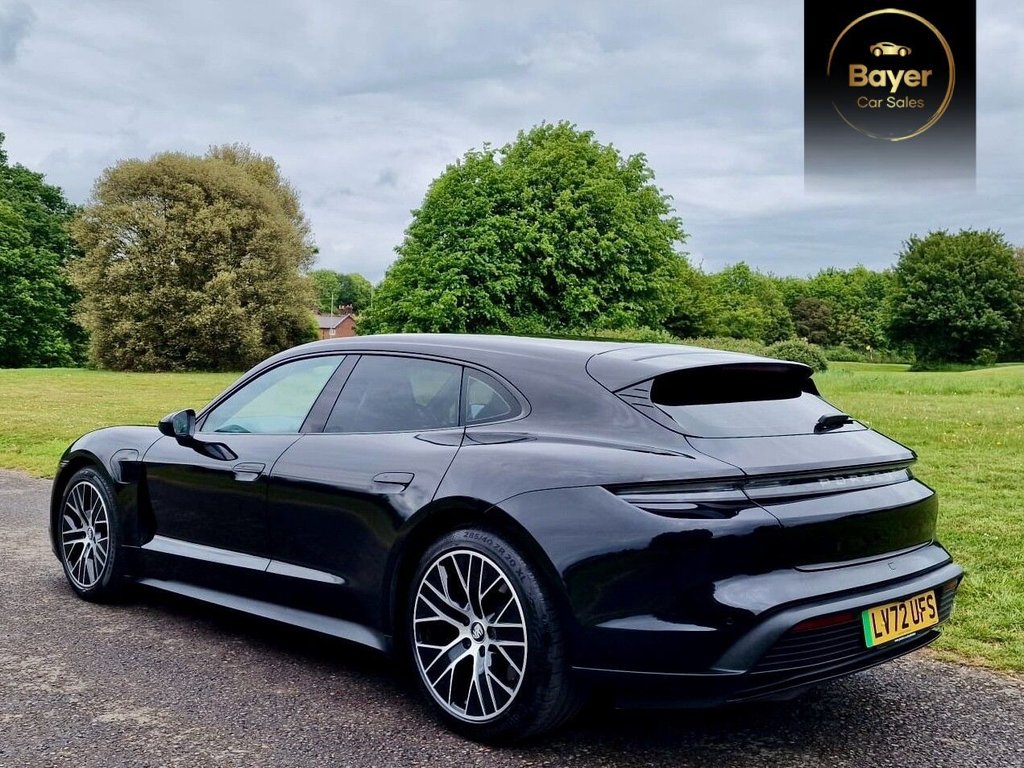 USED 2022 72 PORSCHE TAYCAN Performance Plus 93.4kWh Sport Turismo 5dr Electric Auto RWD (11kW Charger) (476 ps) 