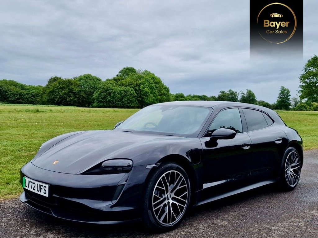 USED 2022 72 PORSCHE TAYCAN Performance Plus 93.4kWh Sport Turismo 5dr Electric Auto RWD (11kW Charger) (476 ps) 