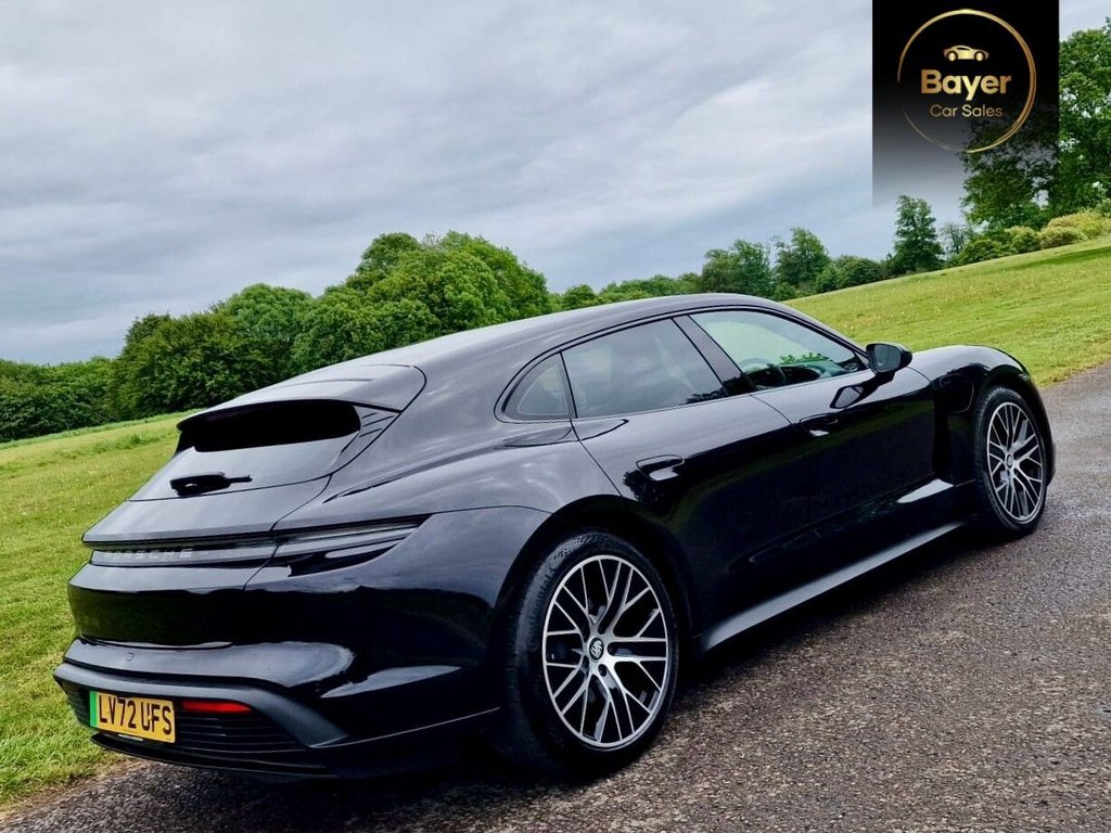 USED 2022 72 PORSCHE TAYCAN Performance Plus 93.4kWh Sport Turismo 5dr Electric Auto RWD (11kW Charger) (476 ps) 