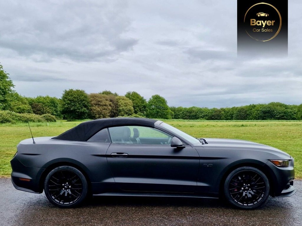 USED 2016 M FORD MUSTANG 5.0 V8 GT Convertible 2dr Petrol SelShift Euro 6 (416 bhp) FINANCE AVAILABLE
