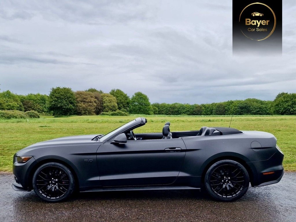 USED 2016 M FORD MUSTANG 5.0 V8 GT Convertible 2dr Petrol SelShift Euro 6 (416 bhp) FINANCE AVAILABLE