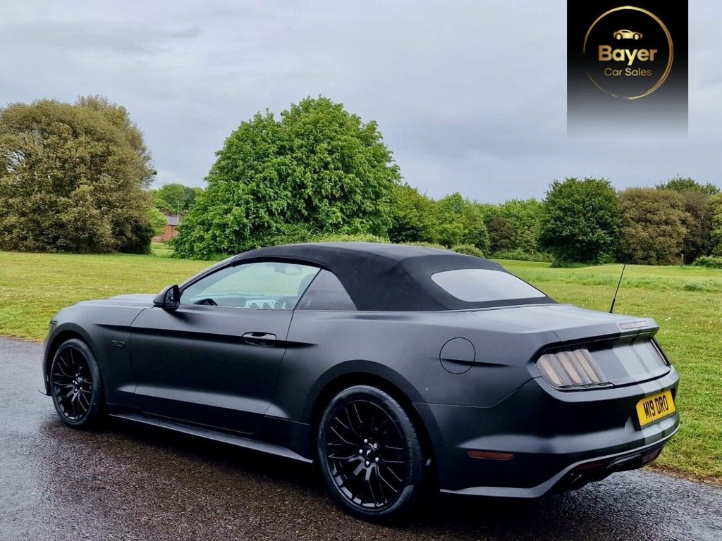 USED 2016 M FORD MUSTANG 5.0 V8 GT Convertible 2dr Petrol SelShift Euro 6 (416 bhp) FINANCE AVAILABLE
