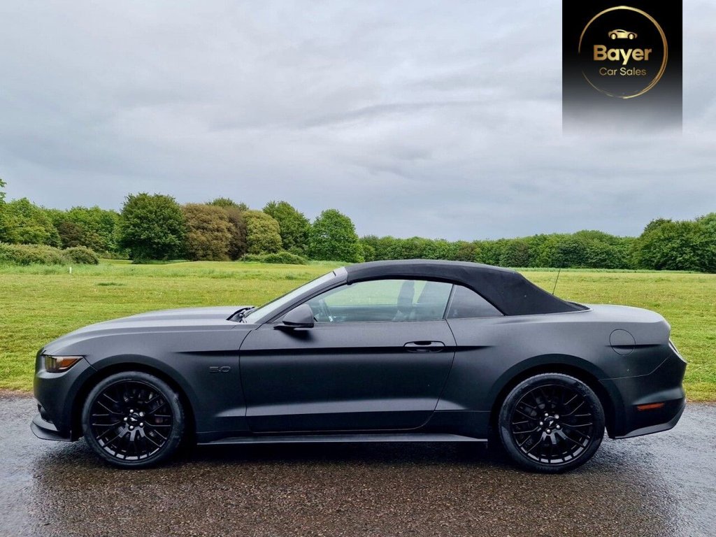 USED 2016 M FORD MUSTANG 5.0 V8 GT Convertible 2dr Petrol SelShift Euro 6 (416 bhp) FINANCE AVAILABLE