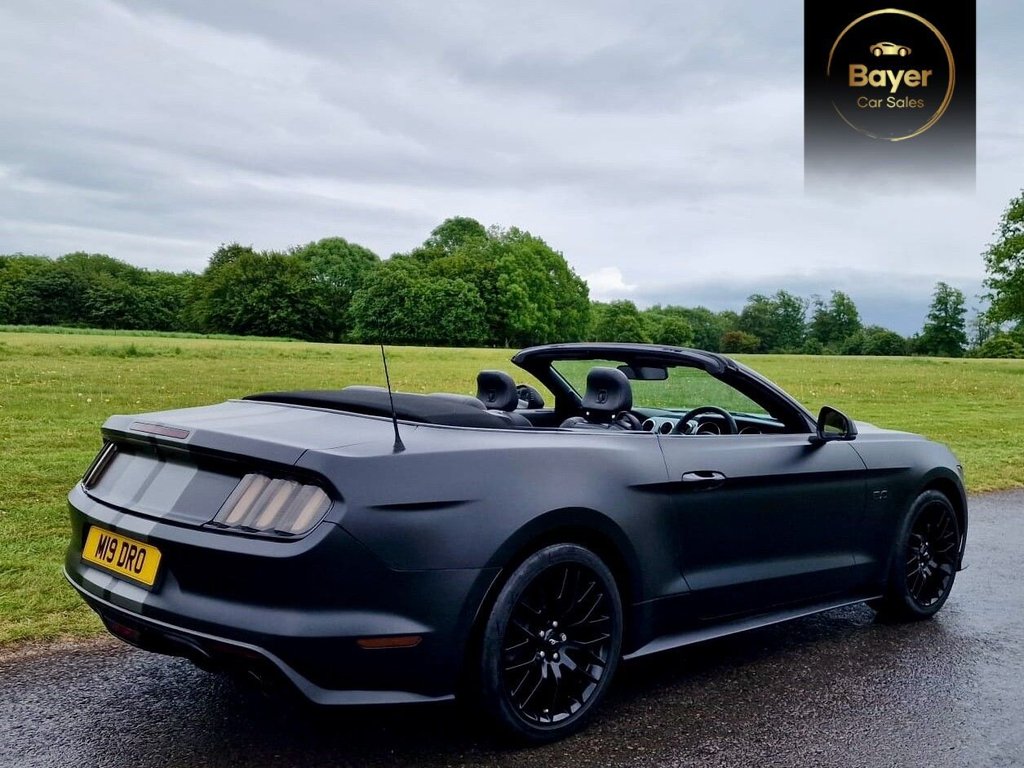 USED 2016 M FORD MUSTANG 5.0 V8 GT Convertible 2dr Petrol SelShift Euro 6 (416 bhp) FINANCE AVAILABLE