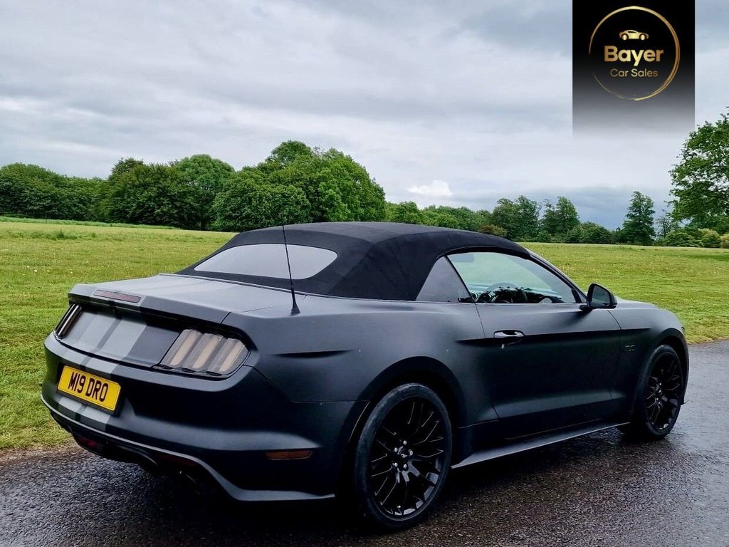 USED 2016 M FORD MUSTANG 5.0 V8 GT Convertible 2dr Petrol SelShift Euro 6 (416 bhp) FINANCE AVAILABLE