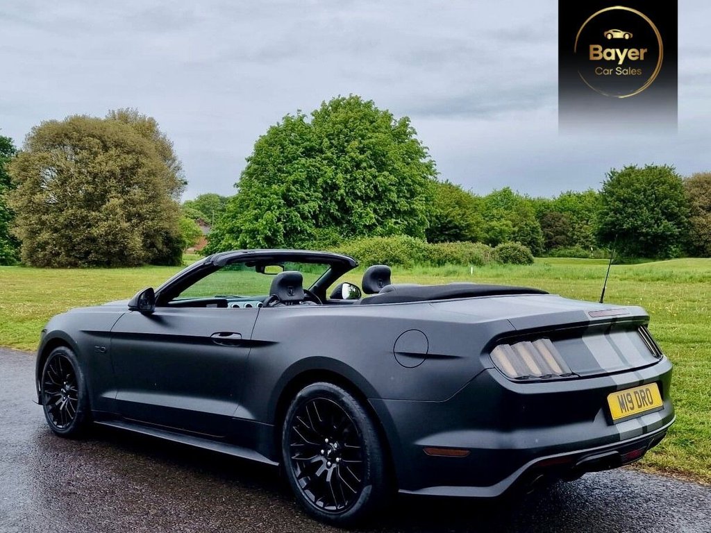USED 2016 M FORD MUSTANG 5.0 V8 GT Convertible 2dr Petrol SelShift Euro 6 (416 bhp) FINANCE AVAILABLE
