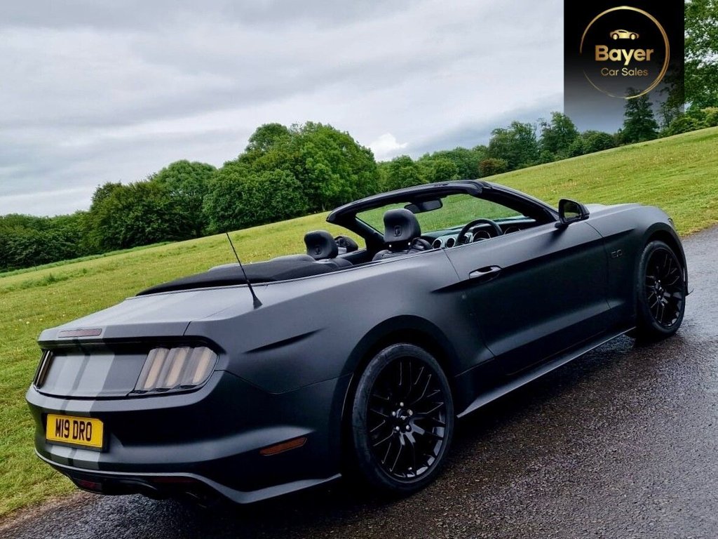 USED 2016 M FORD MUSTANG 5.0 V8 GT Convertible 2dr Petrol SelShift Euro 6 (416 bhp) FINANCE AVAILABLE