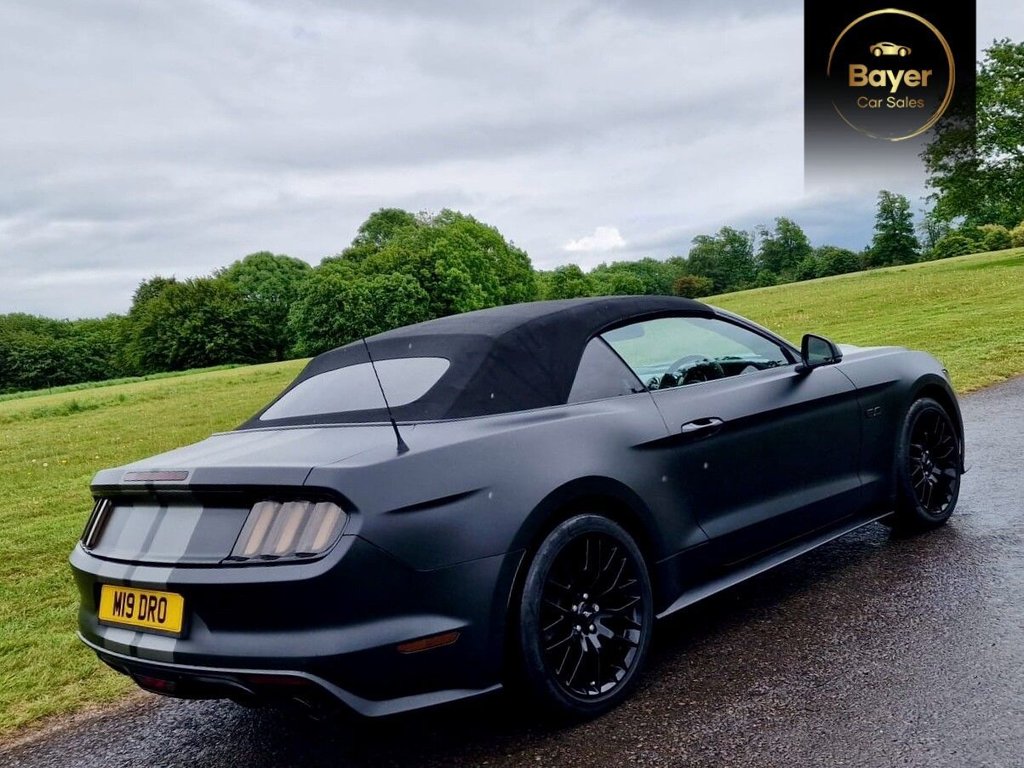USED 2016 M FORD MUSTANG 5.0 V8 GT Convertible 2dr Petrol SelShift Euro 6 (416 bhp) FINANCE AVAILABLE