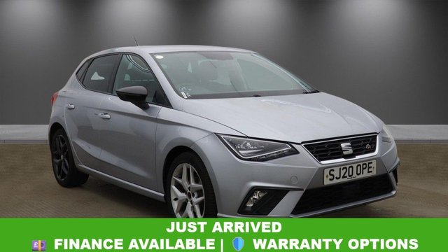 2020 20 SEAT IBIZA 1.0 TSI FR Hatchback 5dr Petrol Manual Euro 6 (s/s) GPF (95 ps) Bluetooth | Climate Control