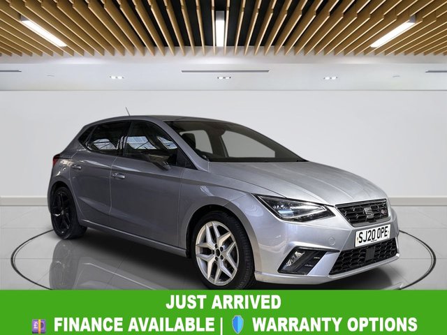 View our Seat Ibiza 1.0 TSI FR Hatchback 5dr Petrol Manual Euro 6 (s/s) GPF (95 ps)