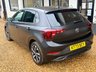 USED 2023 73 VOLKSWAGEN POLO 1.0 TSI Life Hatchback 5dr Petrol DSG Euro 6 (s/s) (95 ps) Matt Black Wrap, One Former Keeper, Service History, Euro6 - ULEZ Compliant