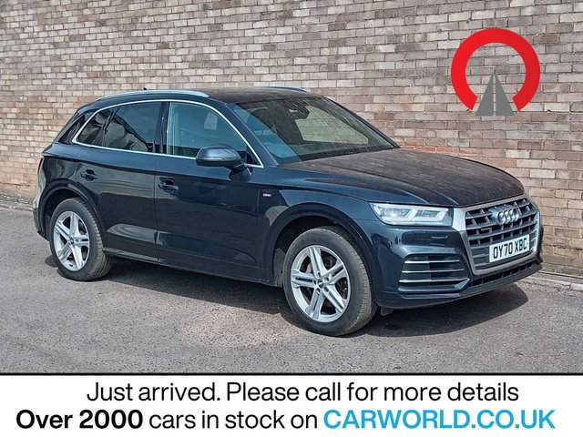 View our Audi Q5 2.0 TFSIe 50 S line SUV 5dr Petrol Plug-in Hybrid S Tronic quattro Euro 6 (s/s) 14.1kWh (299 ps)