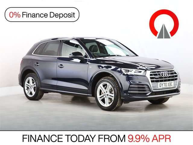 View our Audi Q5 2.0 TFSIe 50 S line SUV 5dr Petrol Plug-in Hybrid S Tronic quattro Euro 6 (s/s) 14.1kWh (299 ps)