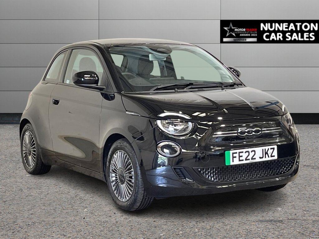 USED 2022 22 FIAT 500E 42kWh Icon Hatchback 3dr Electric Auto (118 ps) one owner from new - low miles