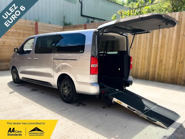 View our Citroen Spacetourer LWB 5 Seat Wheelchair Accessible Disabled Access Vehicle WAV