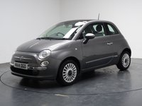 USED 2014 14 FIAT 500 1.2 Lounge Hatchback 3dr Petrol Manual Euro 6 (s/s) (69 bhp) HISTORY+PAN ROOF+15" ALLOYS