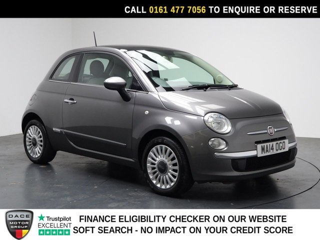 View our Fiat 500 1.2 Lounge Hatchback 3dr Petrol Manual Euro 6 (s/s) (69 bhp)