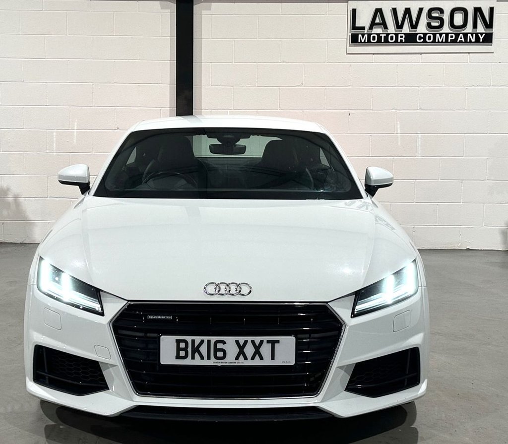 USED 2016 16 AUDI TT 2.0 TFSI S line Coupe 3dr Petrol S Tronic quattro Euro 6 (s/s) (230 ps) 