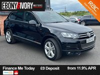 USED 2014 64 VOLKSWAGEN TOUAREG 3.0 TDI V6 BlueMotion Tech R-Line SUV 5dr Diesel Tiptronic 4WD Euro 5 (s/s) (245 ps) FULL VW SERVICE HISTORY, 2 KEYS, BOOK PACK + 12 MONTHS MOT WITHIN THE SALE