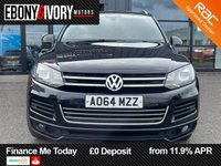 USED 2014 64 VOLKSWAGEN TOUAREG 3.0 TDI V6 BlueMotion Tech R-Line SUV 5dr Diesel Tiptronic 4WD Euro 5 (s/s) (245 ps) FULL VW SERVICE HISTORY, 2 KEYS, BOOK PACK + 12 MONTHS MOT WITHIN THE SALE